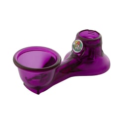 Bebedouro Vida Mansa Mini Portátil Violeta Para Cães E Gatos - 1 Unidade