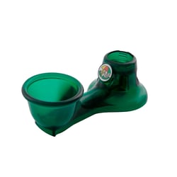 Bebedouro Vida Mansa Mini Verde Transparente - 1 Unidade