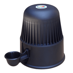 Bebedouro Vida Mansa Para Cães E Gatos Preto 2L - 1 Unidade