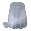 Bebedouro Vida Mansa Polipropileno Transparente Para Cães E Gatos - 2 Litros
