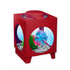 Beteira Com Iluminação Led Para Peixes - Vinho/ Vermelho 1.8L - 1 Unidade.