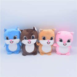 Brinquedo De Pelúcia Meu Pet Esquilo - 1 Unidade Para Cachorros