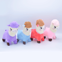 Brinquedo De Pelúcia Meu Pet Lhamas - 1 Unidade Para Cachorros