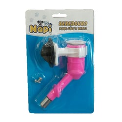 Bico De Bebedouro Portátil Napi Rosa - 1 Unidade
