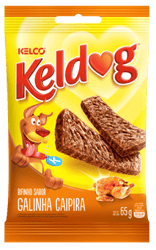 Bifinho Keldog Galinha 65G - 1 Unidade