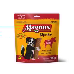 Bifinho Magnus Sabor Carne 500G Para Cachorros
