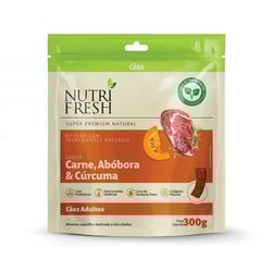 Bifinho Nutrifresh Sabor Carne, Abóbora E Cúrcuma 300G Para Cães Adultos - 300 Gramas