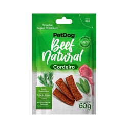 Bifinho Petdog Beef Cordeiro Para Cães - 60G