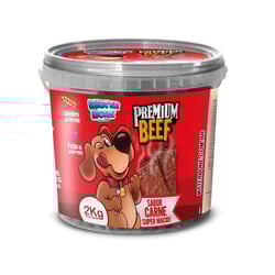 Bifinho Petisco Premium Beef Carne 2Kg P/ Caes