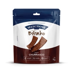 Bifinho Sabor Churrasco Selections For Pets Para Cães - 1Kg - 1 Kilo