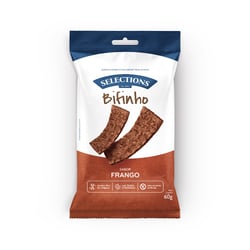 Bifinho Selections For Pets Strip Para Caes Sabor Frango - 60 Gramas