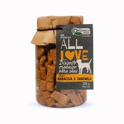 Biscoito All Love Sabor Maracujá E Camomila Para Cães - 200G