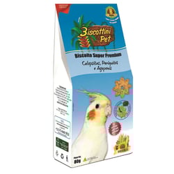 Biscoito Biscottini Pet Para Calopsitas - 80G