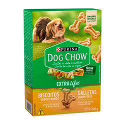 Biscoito Dog Chow Frango Racas Minis E Pequenas 500G