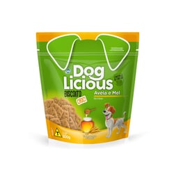 Biscoito Dog Licious Sabor Aveia Para Cães - 500G