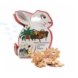 Biscoito Flower Seeds Para Roedores E Aves - 80G