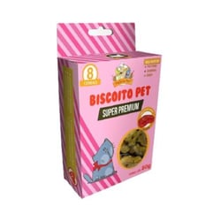 Biscoito Funcional Padaria Pet Sabor Carne 80G Para Gatos