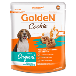 Biscoito Golden Cookie Para Cães Adultos De Porte Pequeno - 350G - 1 Unidade
