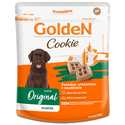 Biscoito Golden Para Cães Filhotes Sabor Original - 350G - 1 Unidade