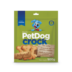 Biscoito Integral Crock Pet Dog Para Cães - 500G