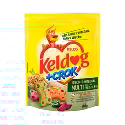 Biscoito Keldog +Crock Integral Multi Vegetais Para Cães Adultos - 400G