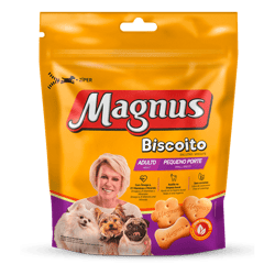 Biscoito Magnus Premium 400G Para Cães Adultos De Pequeno Porte