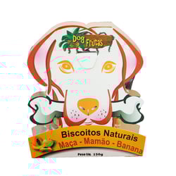 Biscoito Natural Maca E Mamao E Banana Aves Da Mata 150G