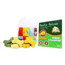 Biscoito Natural Seleta Legumes Para Cães Padaria Pet - 200G