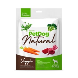 Biscoito Natural Veggie Para Cães Petdog - 400G - 400 Gramas