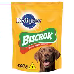 Biscoito Pedigree Biscrok Maxi Para Cães Adultos De Raças Grandes - 500G - 500 Gramas