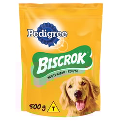 Biscoito Pedigree Biscrok Multi Para Cães Adultos - 500G - 500 Gramas