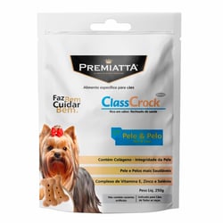Biscoito Pelo E Pele Premiatta Cães Classicrock 250G - 1 Unidade