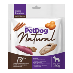 Biscoito Pet Dog Natural Fit Para Cães - 150G