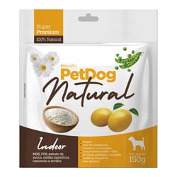 Biscoito Petdog Natural Para Cães Indoor - 150G - 1 Unidade