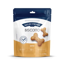 Biscoito Selections For Pets Mini Para Cães Adultos - 1 Unidade - 500 Gramas