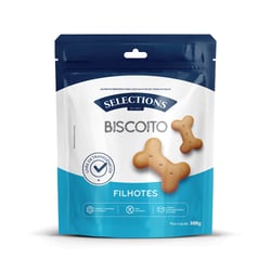 Biscoito Selections For Pets Para Cães Filhotes - 300G - 1 Unidade
