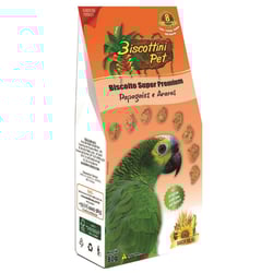 Biscoito Super Premium Biscottini Pet Para Papagaios E Araras - 80G