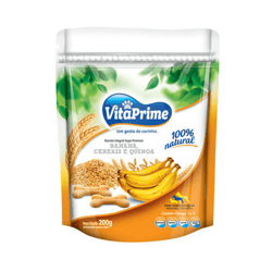 Biscoito Vitaprime Banana Cereais Quinoa Para Cães - 200G
