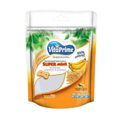 Biscoito Vitaprime Super Mini Banana, Quinoa Para Cães - 180G