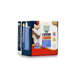 Blue Tico Pads Slim Tapete Higiênico Para Cães De Porte Pequeno - 30 Unidades