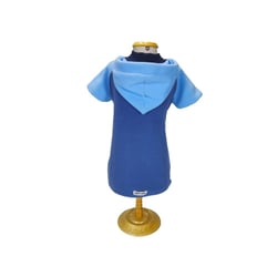 Blusa Com Capuz Griff Dog Azul Tamanho 7 Para Cachorros E Gatos
