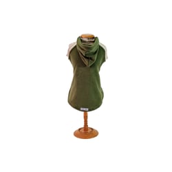 Blusa Com Capuz Griff Dog Verde Para Cães E Gatos