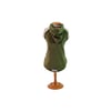 Blusa Com Capuz Griff Dog Verde Para Cães E Gatos