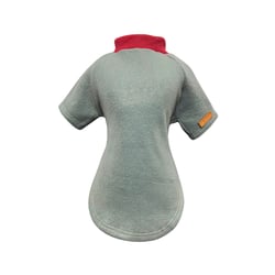 Blusa Fábrica Pet Com Manga Cinza - Tamanho M Para Cães E Gatos