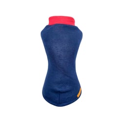 Blusa Fábrica Pet Soft Azul Gg Para Cães E Gatos - Tamanho GG