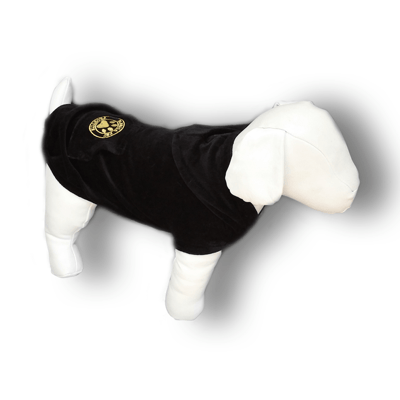 Blusa Plush Com Capuz Para Cachorros - Tamanho 06