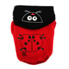 Blusão Bichinho Chic Joaninha Vermelho Nº 07 - 1 Unidade