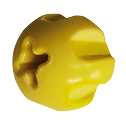 Brinquedo Adestramento Furacao Pet Bola 75Mm - 1 Unidade Para Cachorros