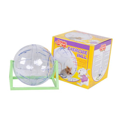 Bola De Exercício Chalesco Transparente Para Hamsters - Tamanho M