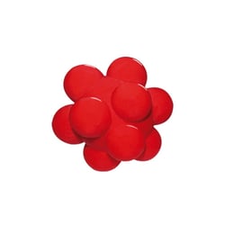 Bola Maciça Furacão Pet Col Meteoro Para Cães - 60Mm 1 Unidade